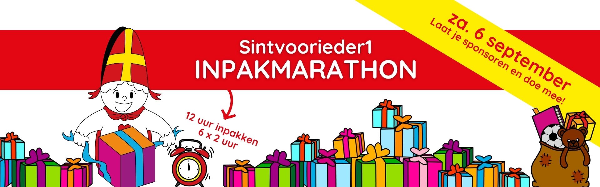 Inpakmarathon - 6 september 2025