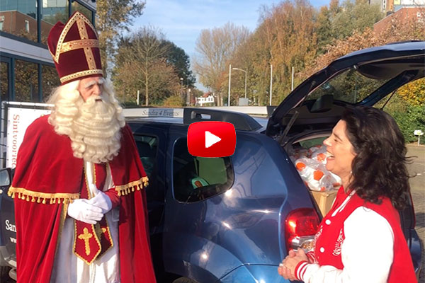 Estjer en Sinterklaas